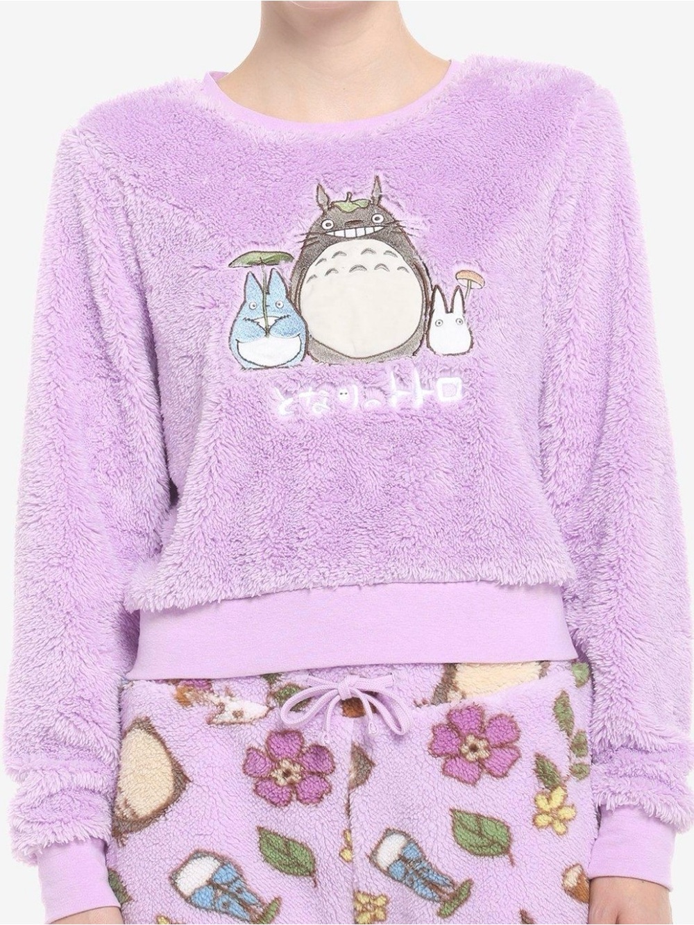 Studio Ghibli My Neighbor Totoro Fuzzy Top size medium